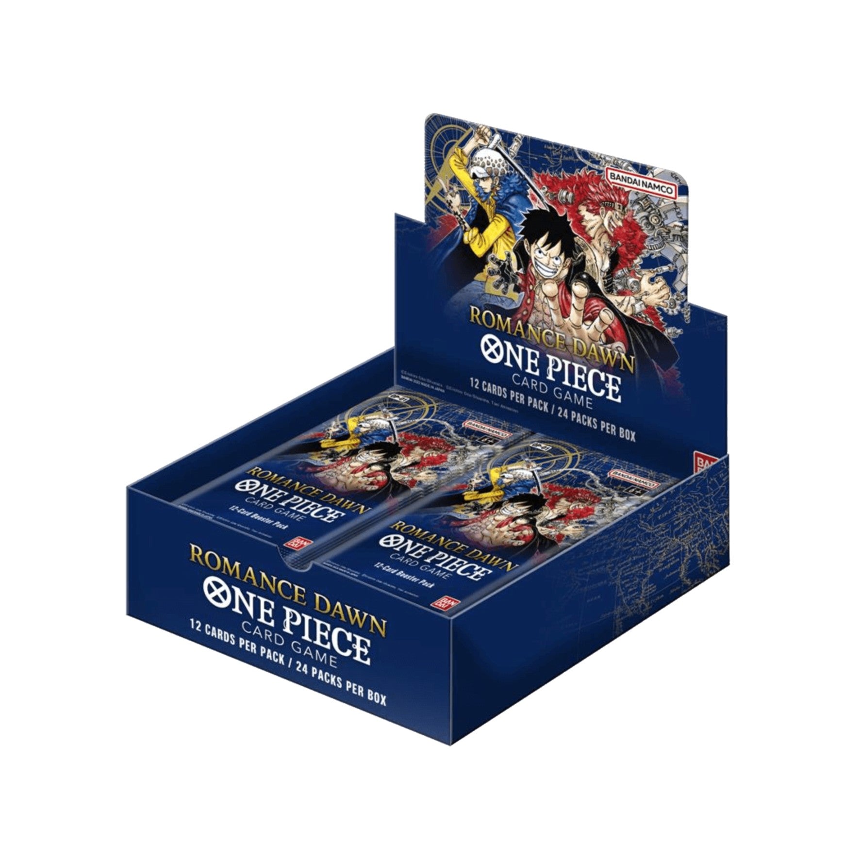 One Piece Card Game Romance Dawn OP-01 (Ristampa 2023) – Box da 24 Buste – ENG