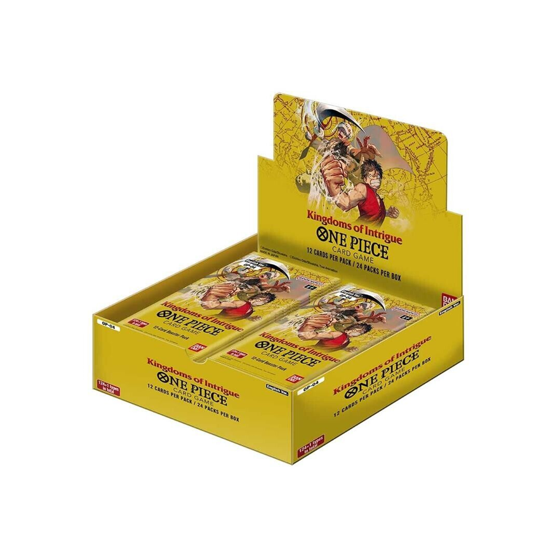 One Piece Card Game Kingdoms Of Intrigue OP-04 (Ristampa 2023) – Box da 24 Buste – ENG