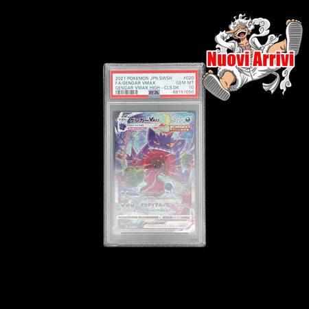 020-019 Gengar Vmax (Jp) - Psa 10 Grading