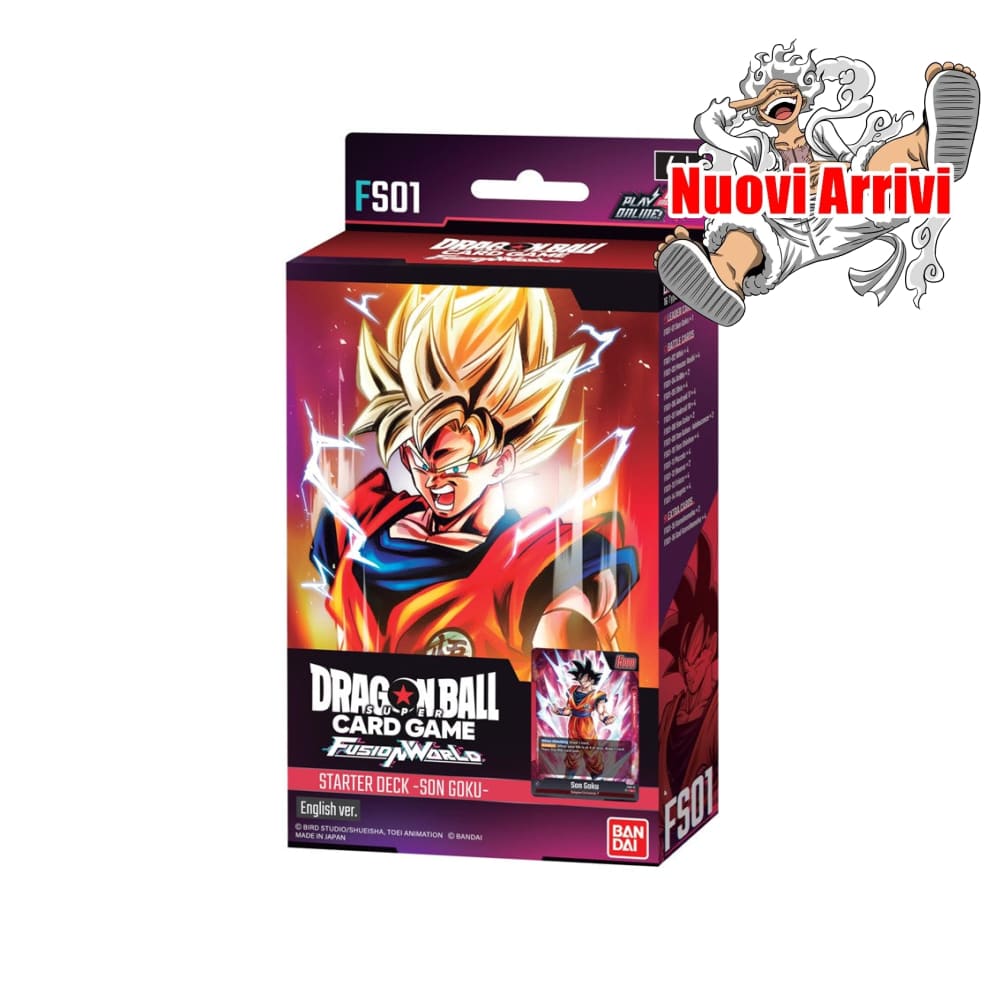 Dragonball Super Fusion World Starter Deck Fs01 Son Goku - English