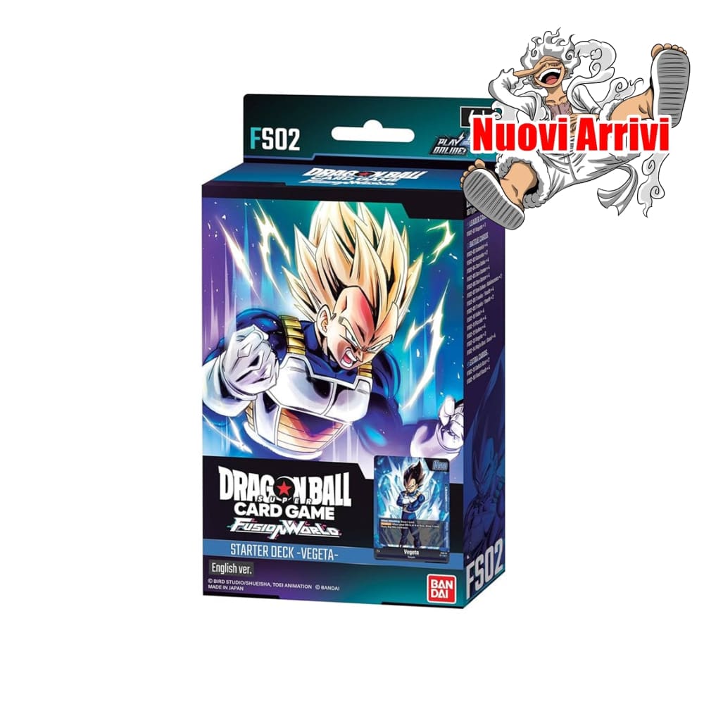 Dragonball Super Fusion World Starter Deck Fs02 Vegeta - English