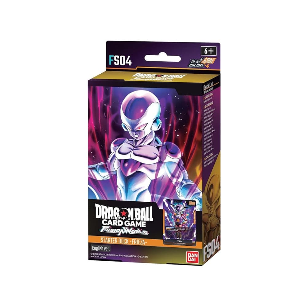 Dragonball Super Fusion World Starter Deck Fs04 Freezer - English