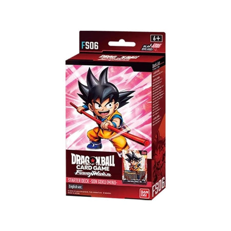 Dragonball Super Fusion World Starter Deck Fs06 Son Goku Mini - English