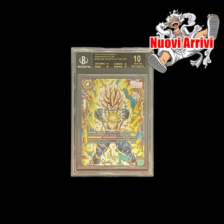 Fb01-096 Vegeta Alt Art (Eng) - Bgs 10 Black Label Grading